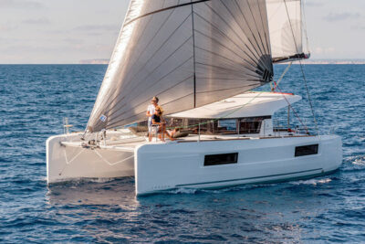Lagoon 40 in action