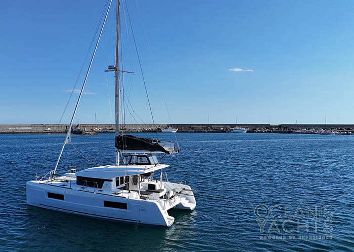 This used Lagoon 40 is for Sale in Sanremo