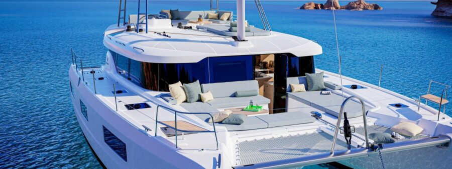 Lagoon 47 stern